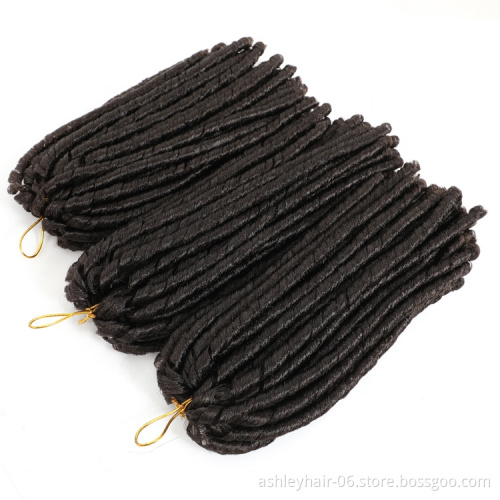 JULIANNA  African Cleopatra wig SOFT DREAD LOCK synthetic blue  blue braiding hair